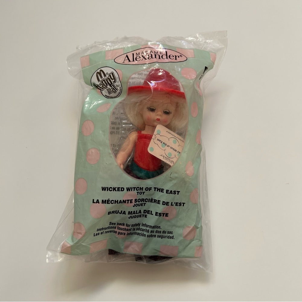 2007 McDonald’s Happy Meal Wicked Witch of the East Madam Alexander doll